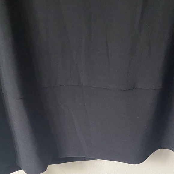 Sympli Black Drape Neck Blouse - Picture 6 of 6